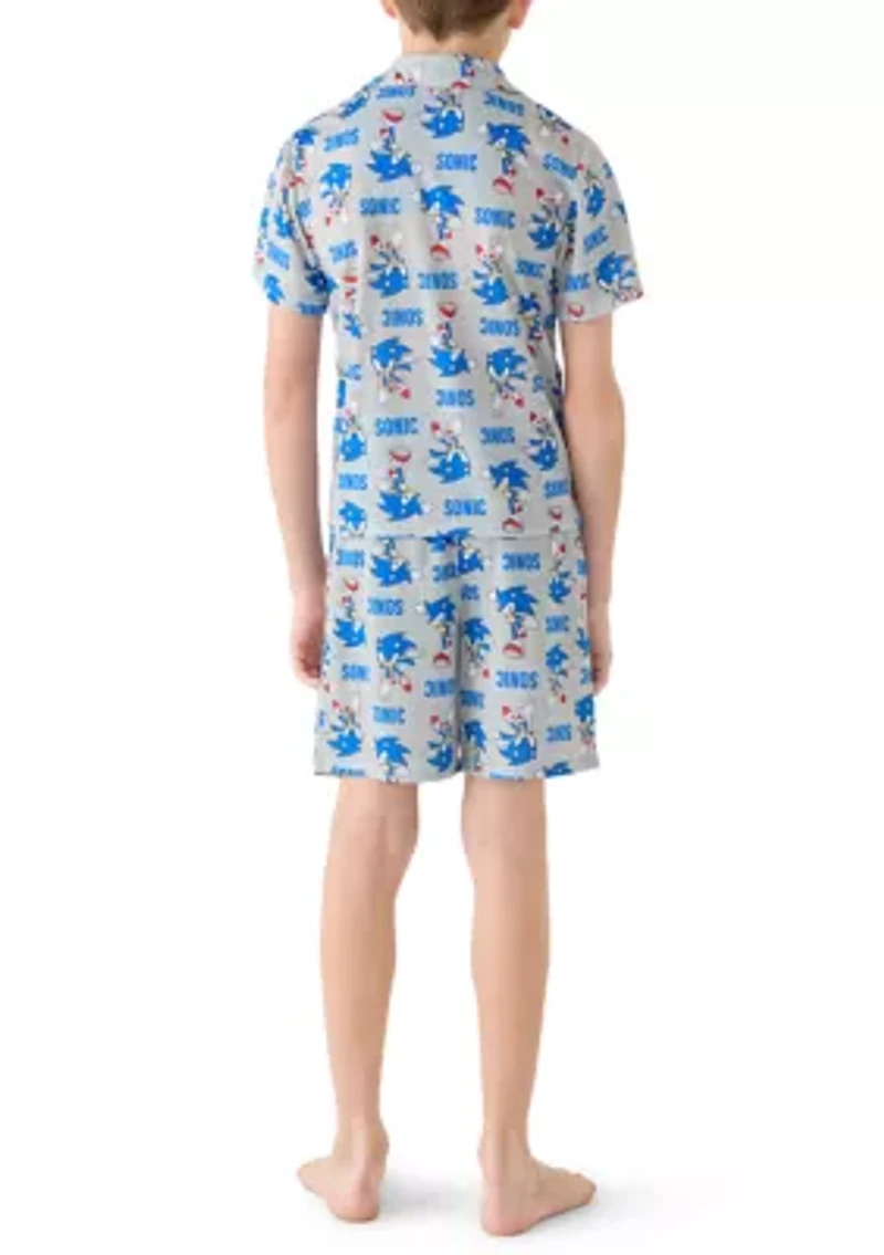 Boys 8-20 Sonic the Hedgehog Pajama Set