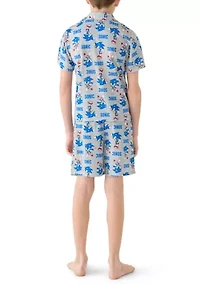 Boys 8-20 Sonic the Hedgehog Pajama Set