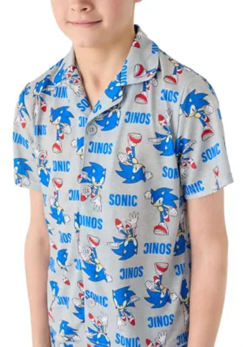 Boys 8-20 Sonic the Hedgehog Pajama Set