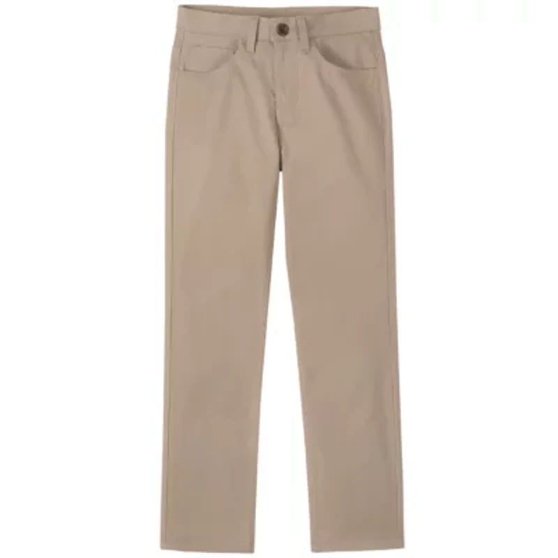 Boys 8-20 Uniform 5 Pocket Stretch Twill Pant