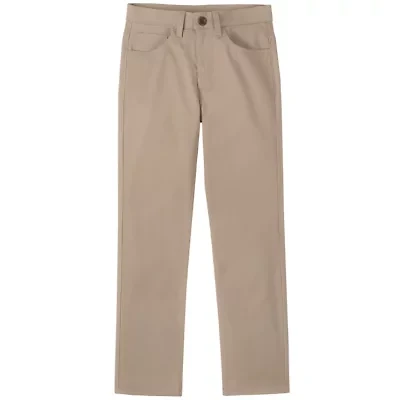 Boys 8-20 Uniform 5 Pocket Stretch Twill Pant