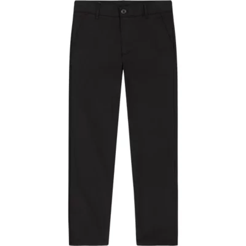 Boys 8-20 Slim Fit Flat Front Twill Pant