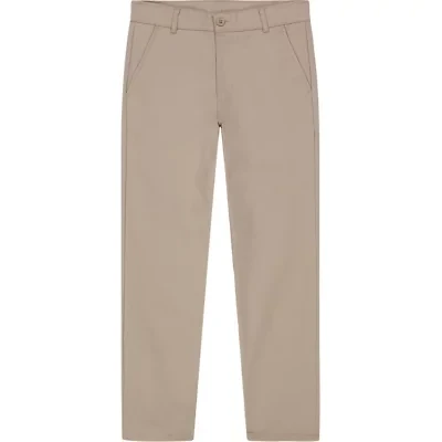 Boys 8-20 Slim Fit Flat Front Twill Pant