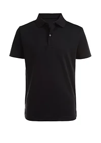 Boys 8-20 Short Sleeve Performance Polo Shirt