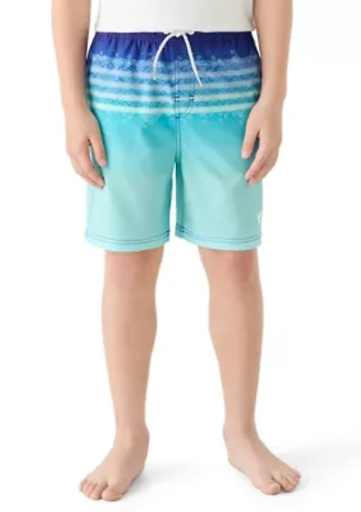 Boys 8-20 Stripe Volley Swim Trunks