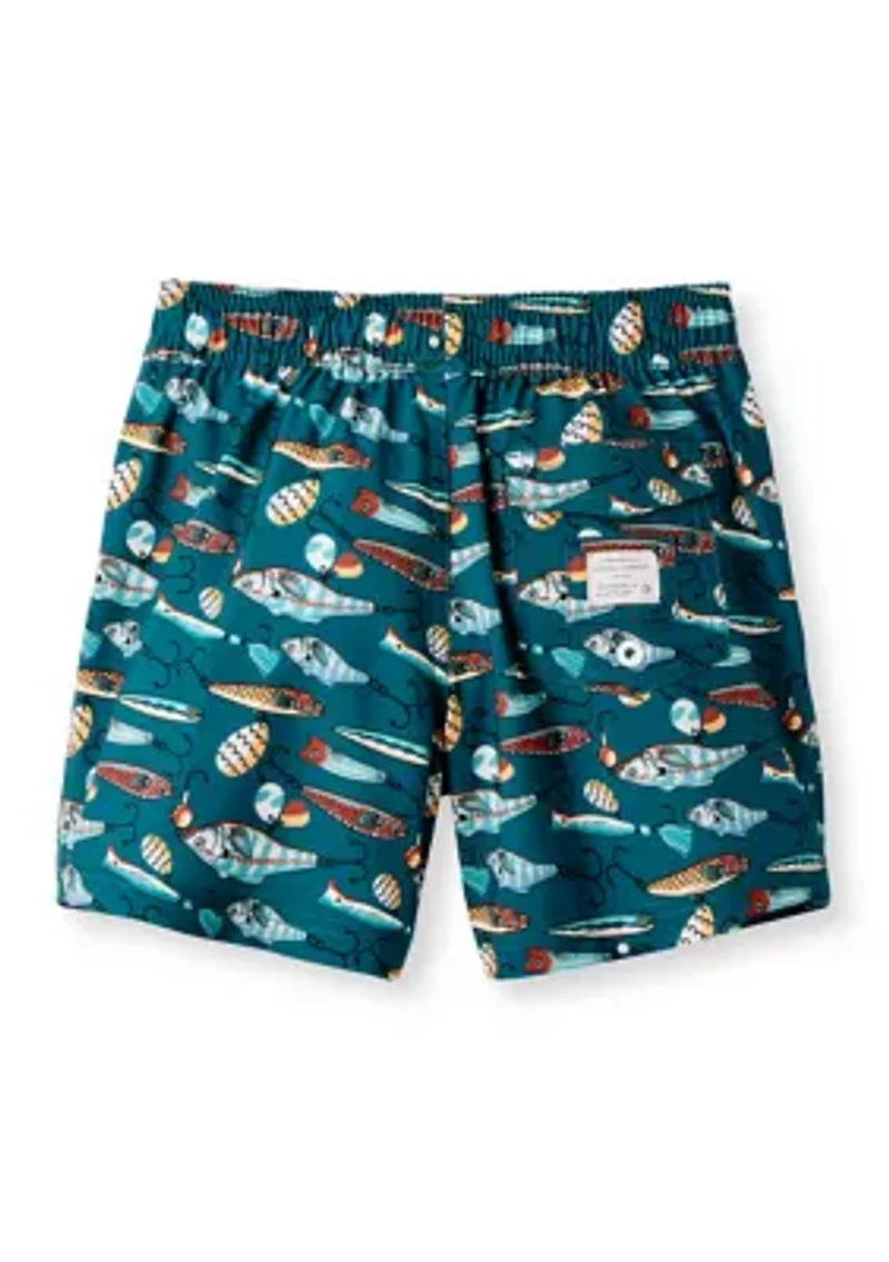 Boys 4-7 Lure Stretch Volley Swim Shorts