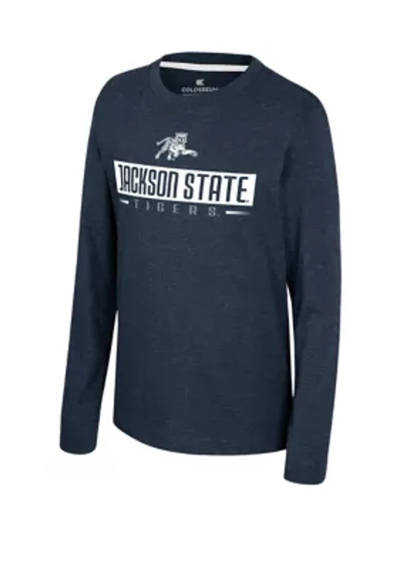 Boys 8-20 NCAA Jackson State Tigers Long Sleeve Graphic T-Shirt