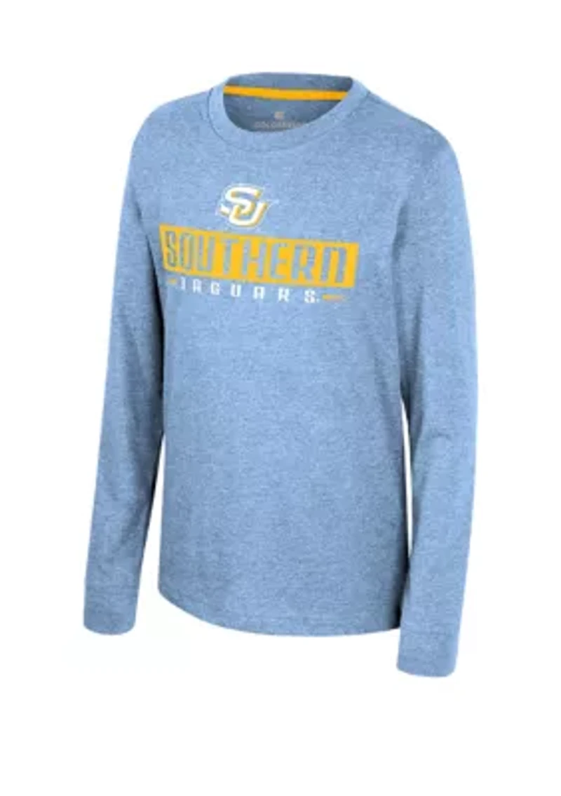 Boys 8-20 NCAA Southern University Jaguars Long Sleeve Graphic T-Shirt