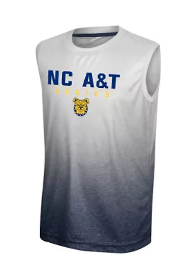 Boys 8-20 HBCU NC A&T Aggies Sleeveless Graphic T-Shirt