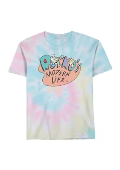 Boys 8-20 Rocko's Modern Life Tie-Dye Graphic T-Shirt
