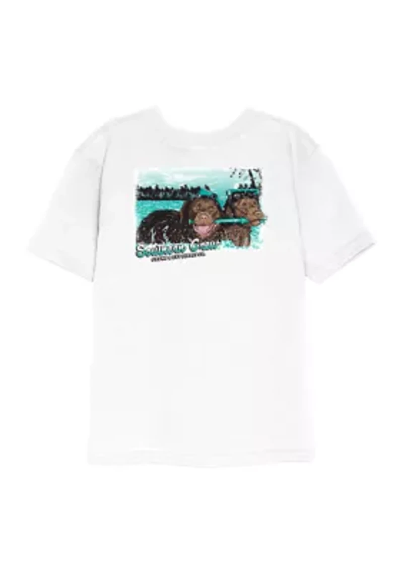 Boys 4-7 Dog Graphic T-Shirt