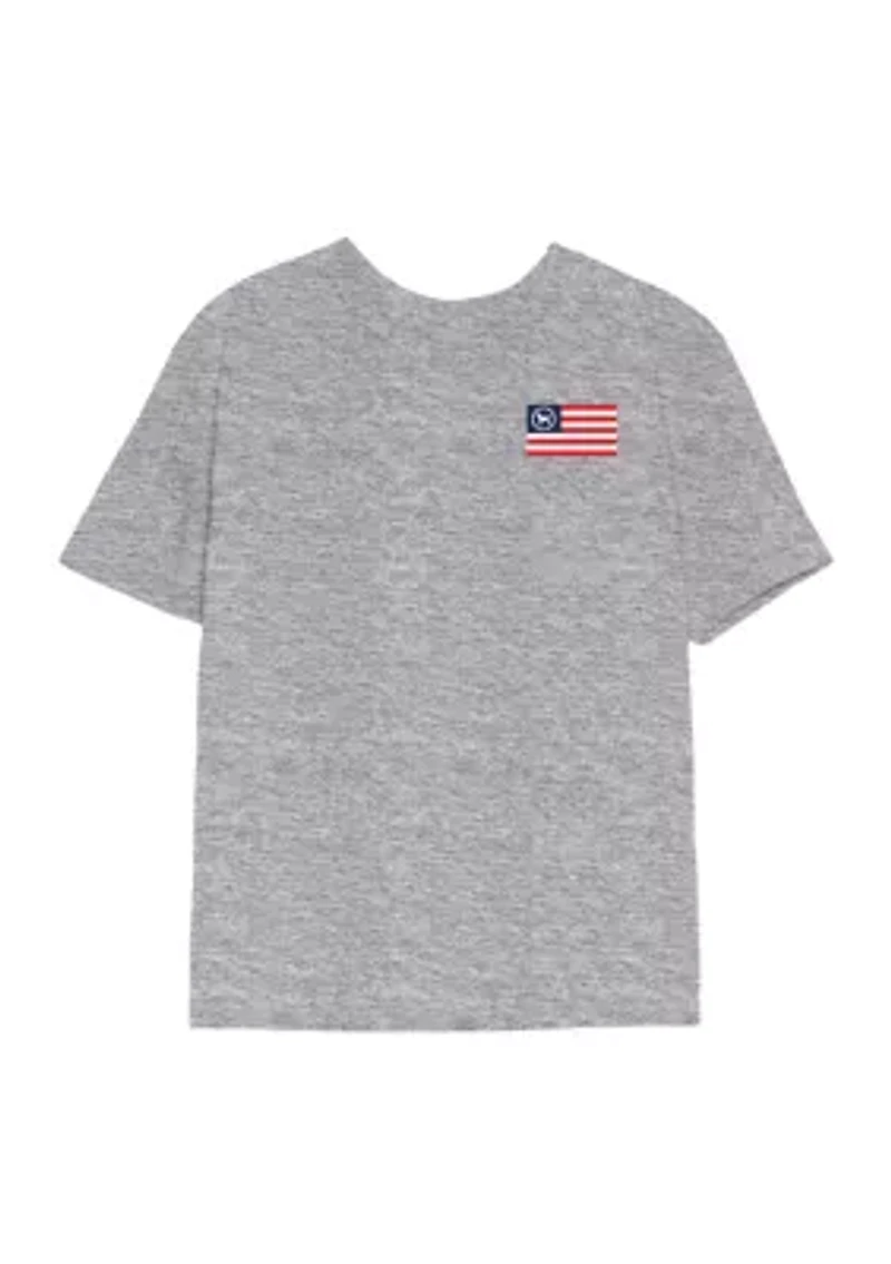 Boys 4-7 Flag Graphic T-Shirt