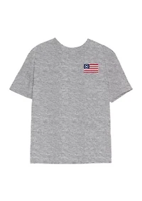 Boys 4-7 Flag Graphic T-Shirt