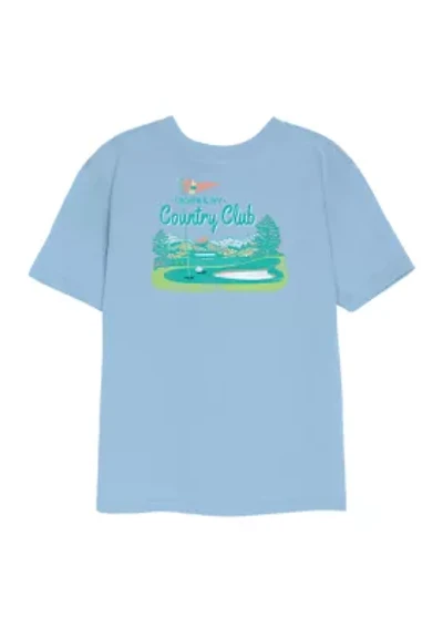 Boys 4-7 Green Graphic T-Shirt