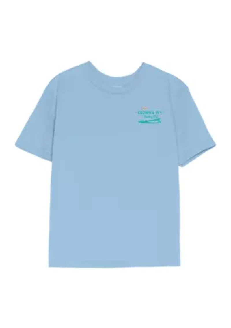 Boys 4-7 Green Graphic T-Shirt