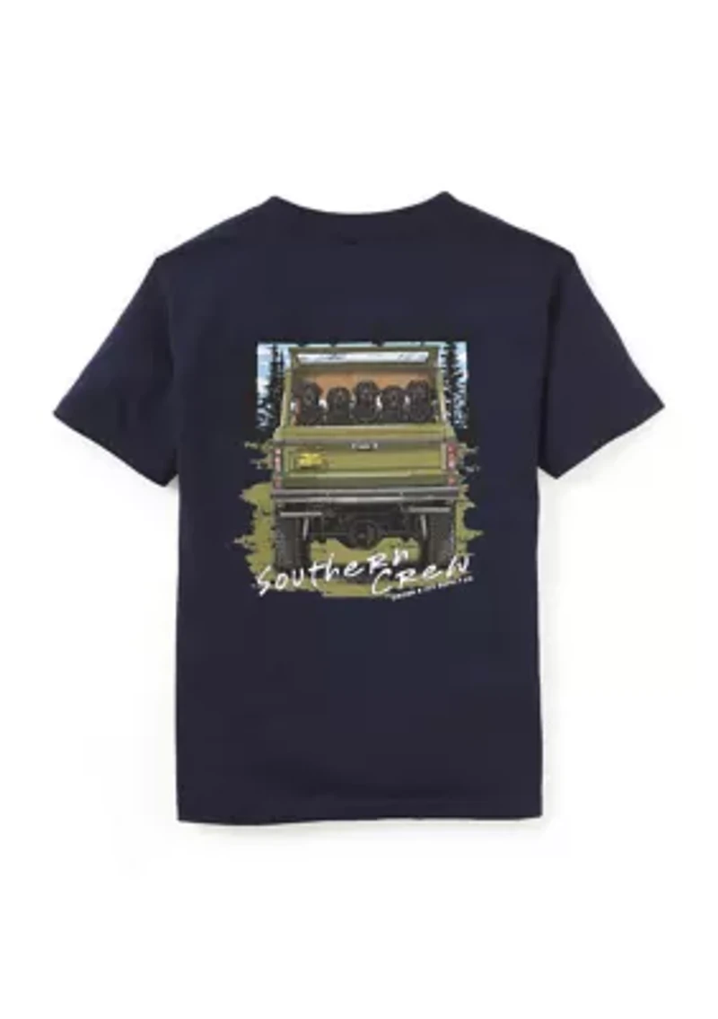 Boys 4-7 Southern Dog Graphic T-Shirt