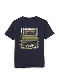 Boys 4-7 Southern Dog Graphic T-Shirt