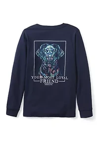 Boys 4-7 Most Loyal Friend Long Sleeve Graphic Shirt
