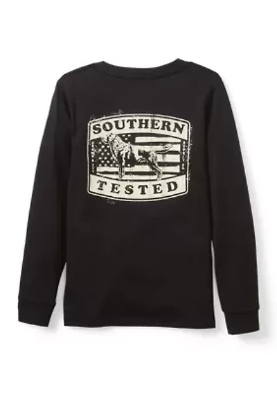 Boys 4-7 Southern Tested Long Sleeve Shirt