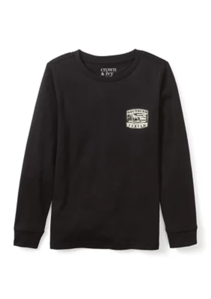 Boys 4-7 Southern Tested Long Sleeve Shirt