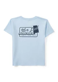 Boys 4-7 Great State of Alabama Short Sleeve Graphic T-Shirt
