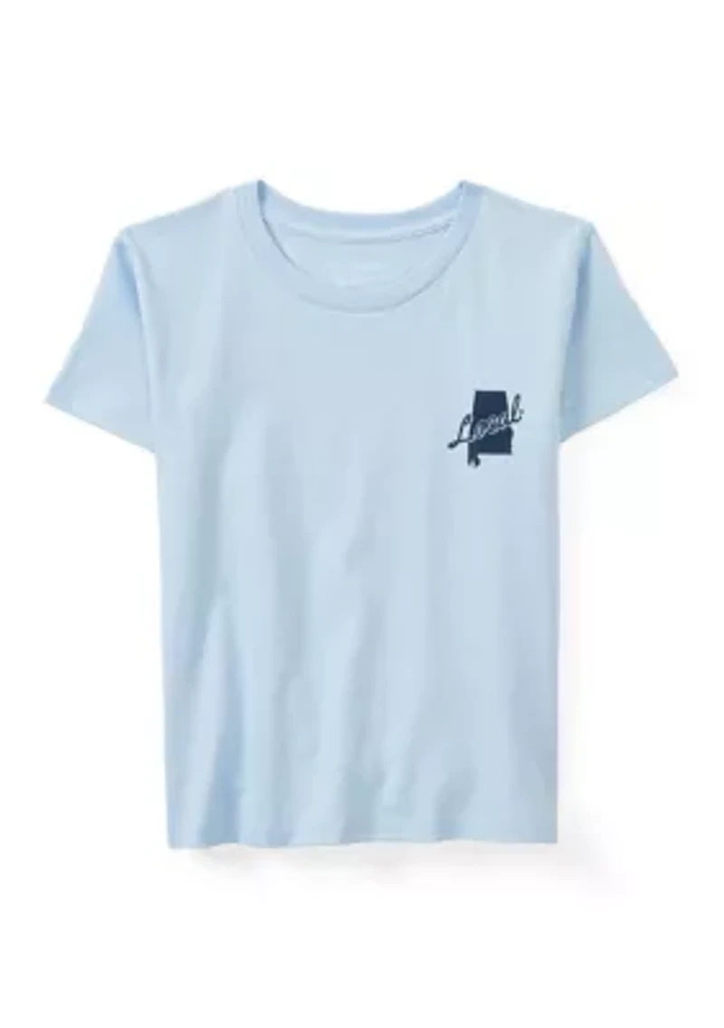 Boys 4-7 Great State of Alabama Short Sleeve Graphic T-Shirt