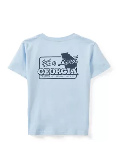 Boys 4-7 Great State of Georgia Short Sleeve Graphic T-Shirt