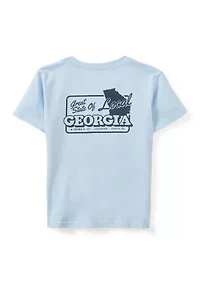 Boys 4-7 Great State of Georgia Short Sleeve Graphic T-Shirt
