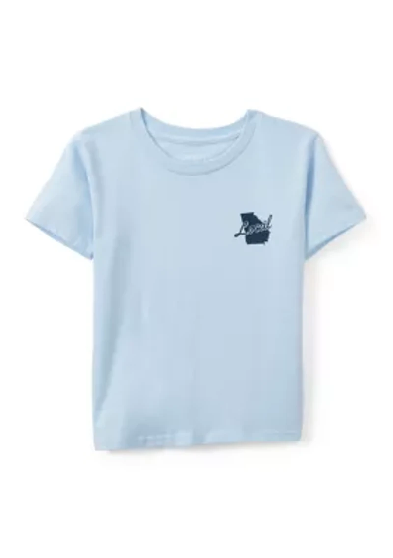 Boys 4-7 Great State of Georgia Short Sleeve Graphic T-Shirt