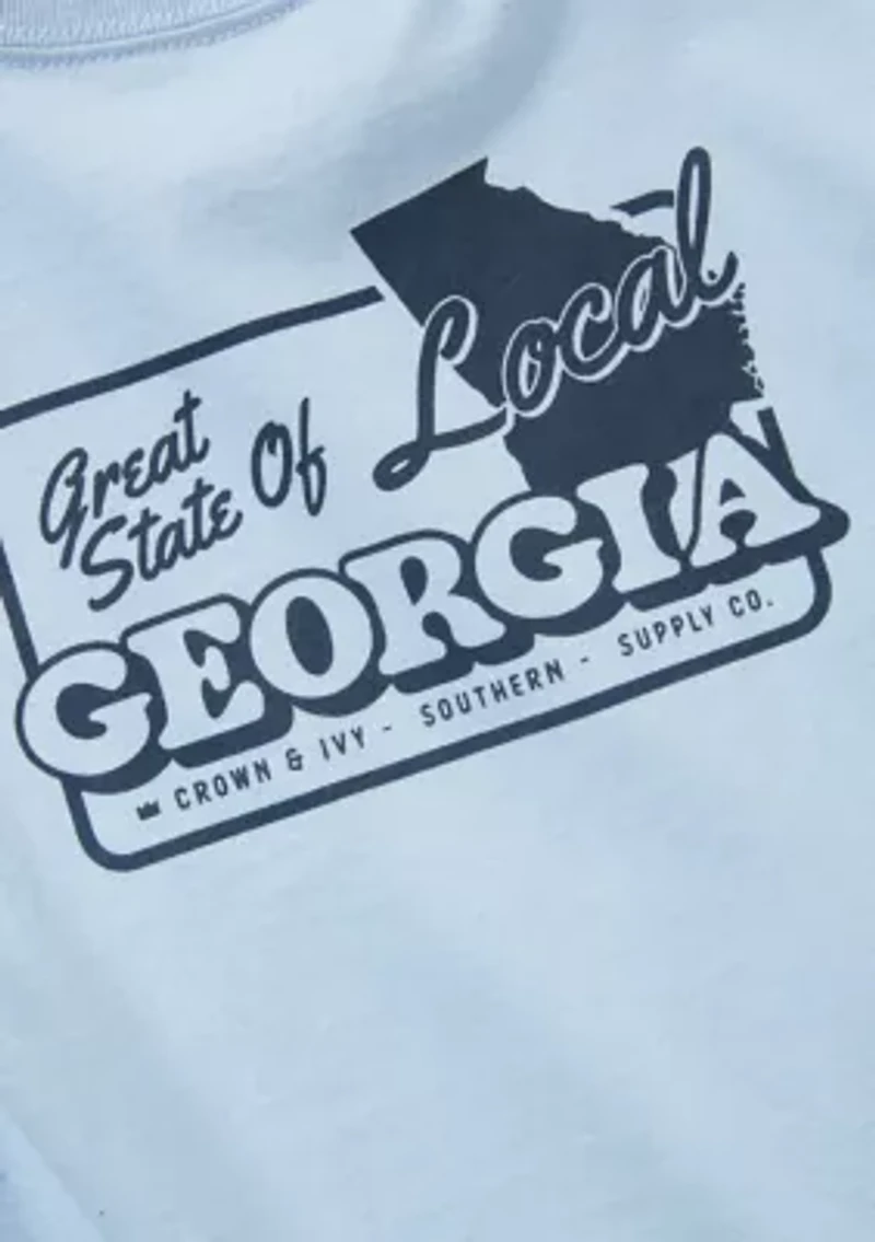 Boys 4-7 Great State of Georgia Short Sleeve Graphic T-Shirt