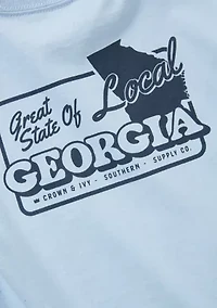 Boys 4-7 Great State of Georgia Short Sleeve Graphic T-Shirt