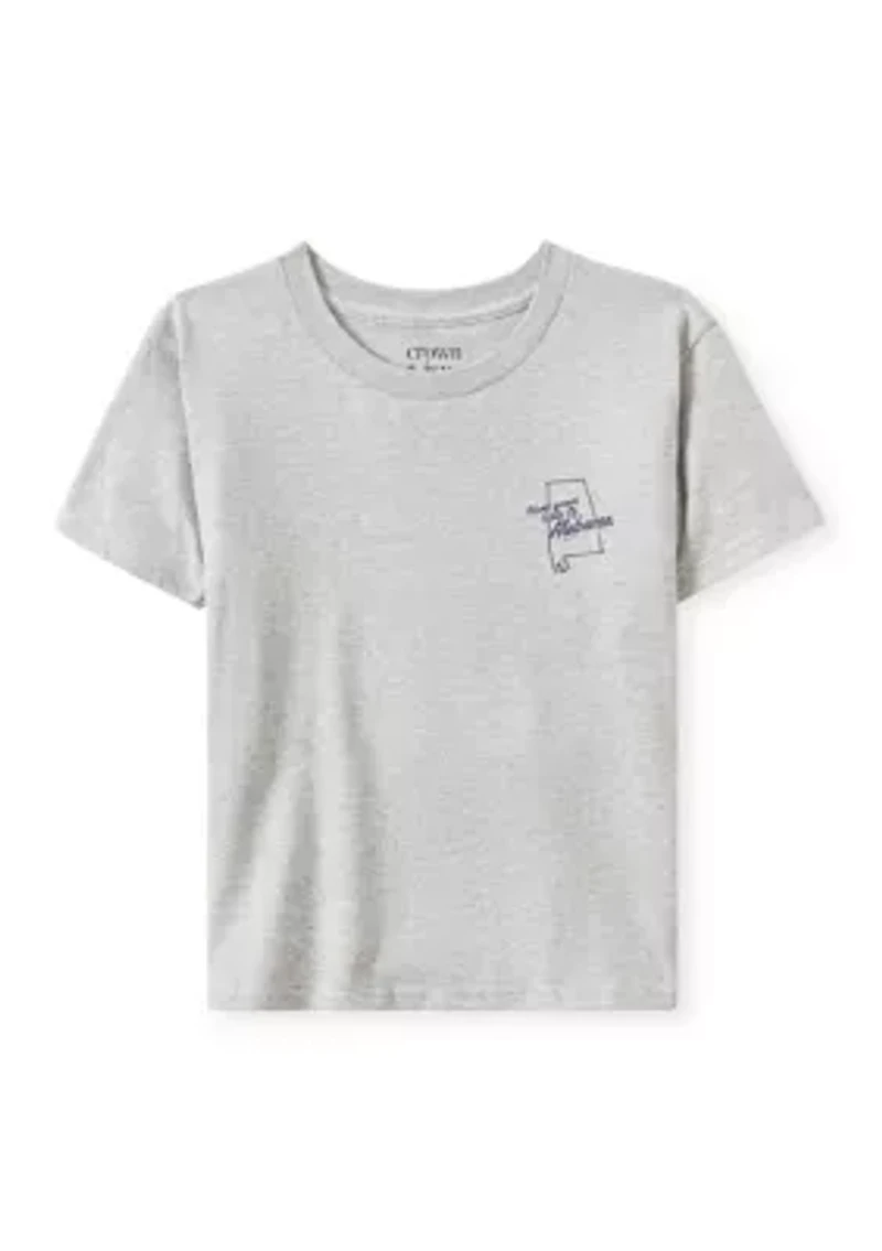 Boys 4-7 Alabama State Icon Short Sleeve T-Shirt