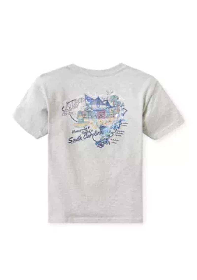 Boys 4-7 South Carolina State Icon Short Sleeve T-Shirt