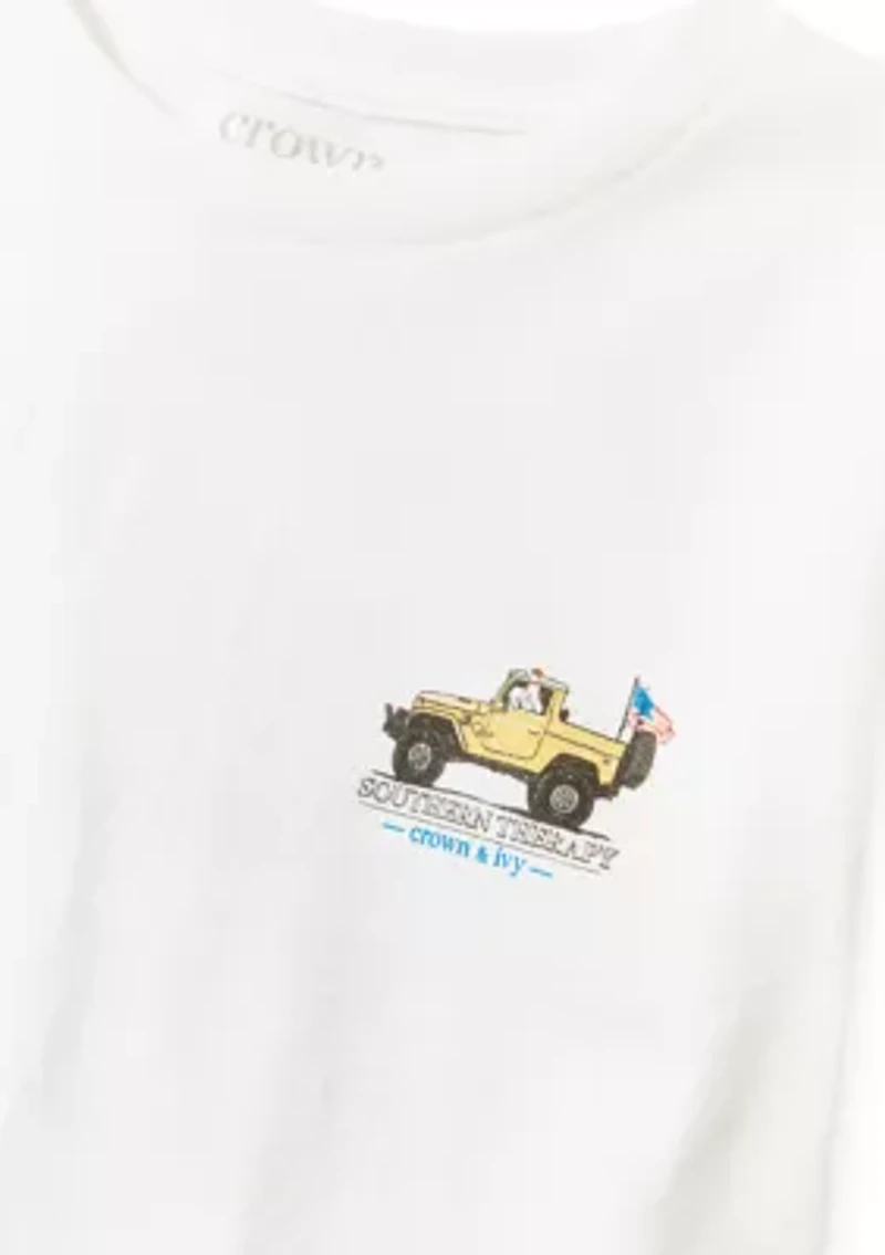 Boys 4-7 Southern Therapy Truck Short Sleeve T-Shirt