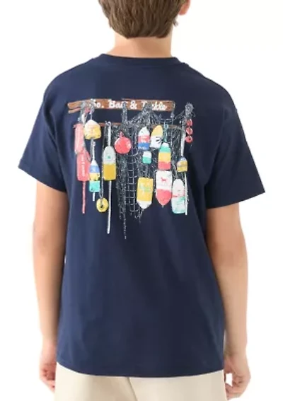 Boys 8-20 Fish Hook Graphic T-Shirt
