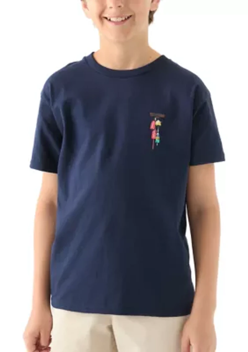 Boys 8-20 Fish Hook Graphic T-Shirt