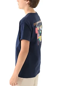 Boys 8-20 Fish Hook Graphic T-Shirt