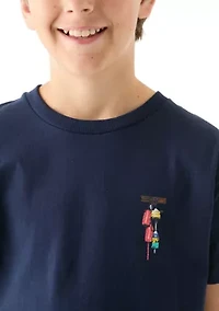 Boys 8-20 Fish Hook Graphic T-Shirt