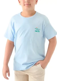 Boys 8-20 Short Sleeve Country Club Graphic T-Shirt
