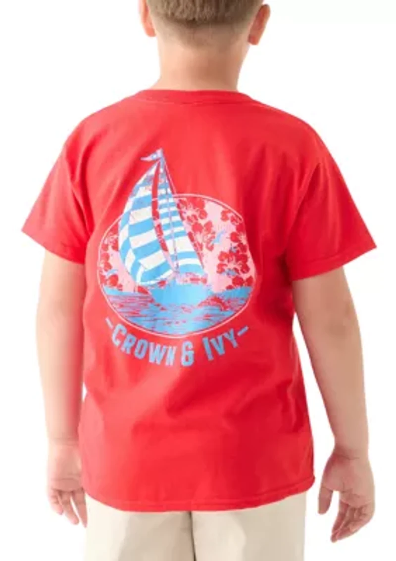 Boys 8-20 Short Sleeve Graphic T-Shirt