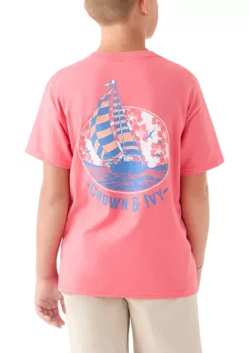 Boys 8-20 Short Sleeve Graphic T-Shirt