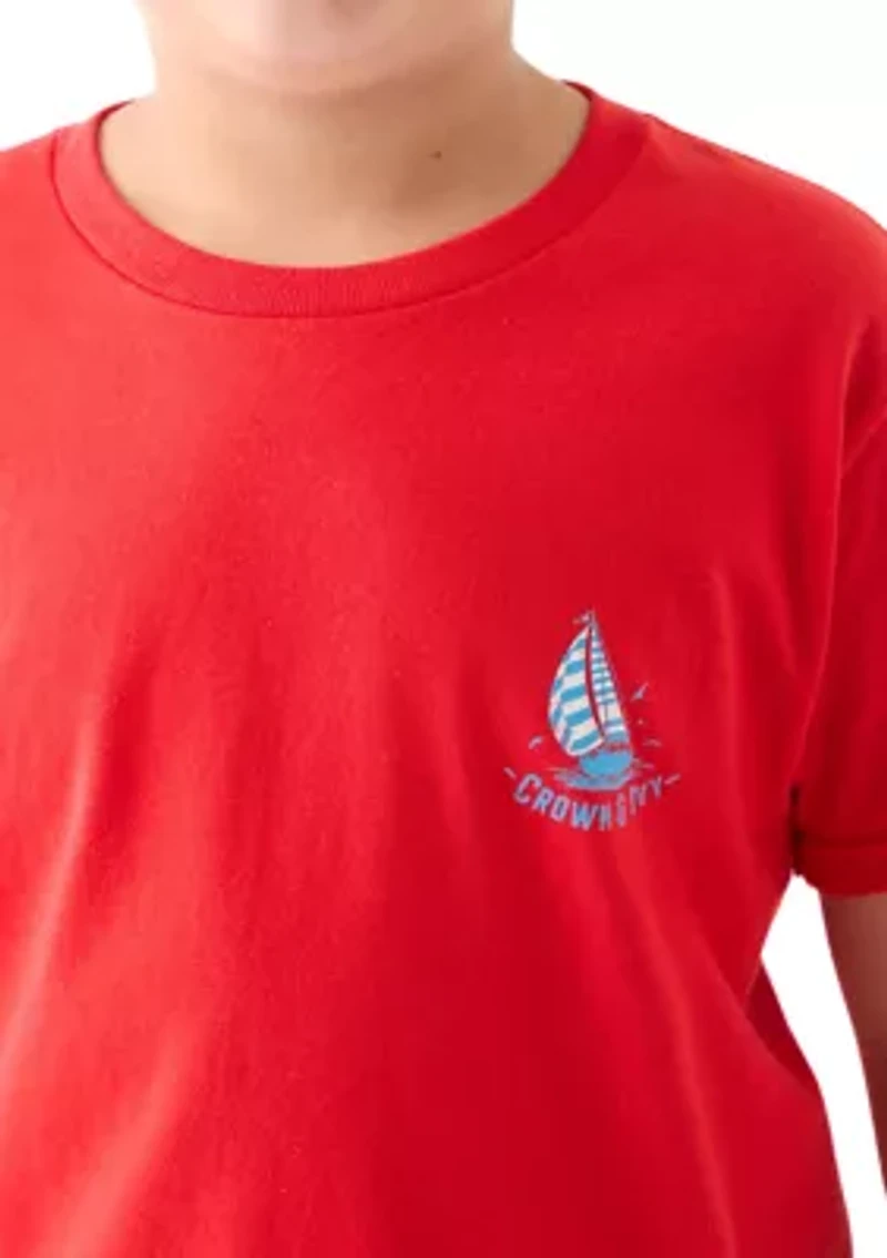 Boys 8-20 Short Sleeve Graphic T-Shirt