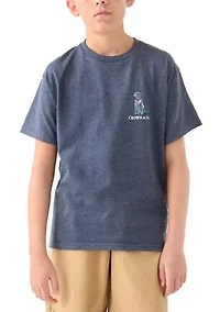 Boys 8-20 Dog at the Lake Graphic T-Shirt