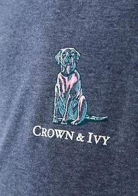 Boys 8-20 Dog at the Lake Graphic T-Shirt