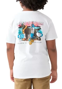 Boys 8-20 Short Sleeve At the Lakes Graphic T-Shirt