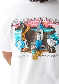 Boys 8-20 Short Sleeve At the Lakes Graphic T-Shirt
