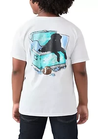 Boys 8-20 Short Sleeve Cool Bud Graphic T-Shirt