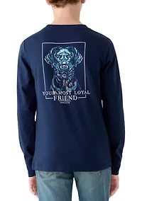 Boys 4-7 Most Loyal Friend Long Sleeve T-Shirt