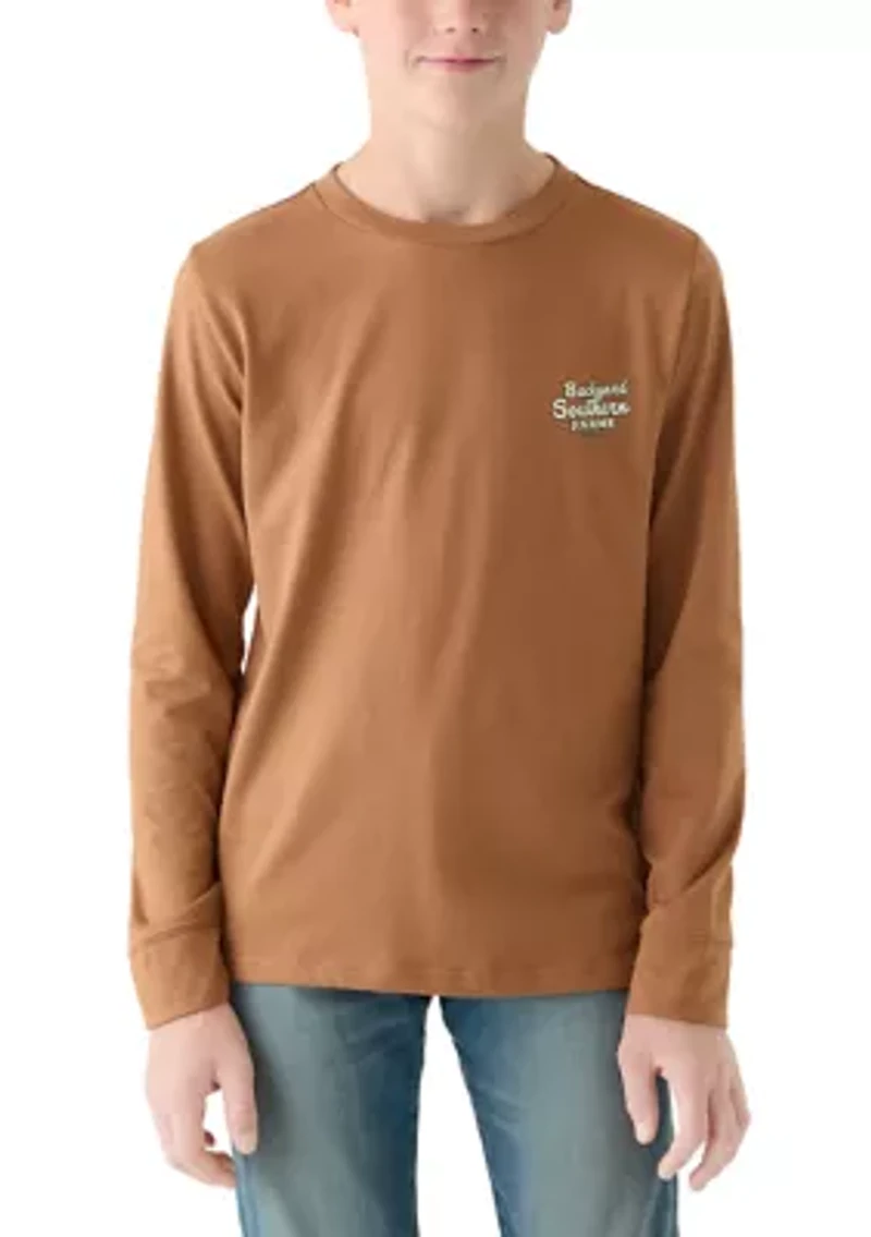 Boys 8-20 Southern Farms Long Sleeve T-Shirt