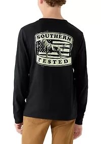 Boys 8-20 Southern Tested long Sleeve T-Shirt